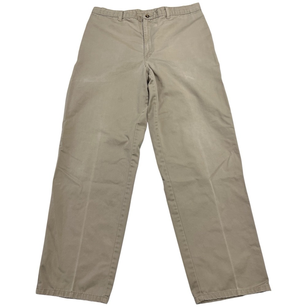 Dickies Men's Tan Light Brown Khaki Beige Workwear Pant Chino Straight Leg 36x31